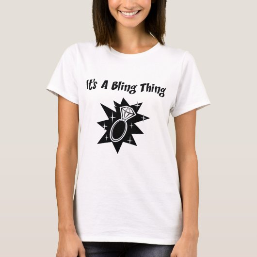 Bling Ding T-Shirt (Vorderseite)