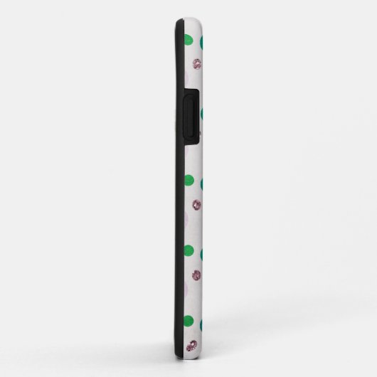 Bling Dots Case-Mate iPhone Hülle (Hinten/Rechts)