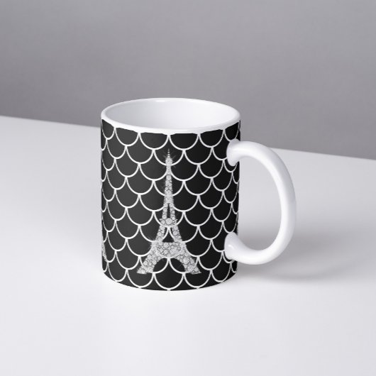 Bling Eiffel Tower Kaffeetasse