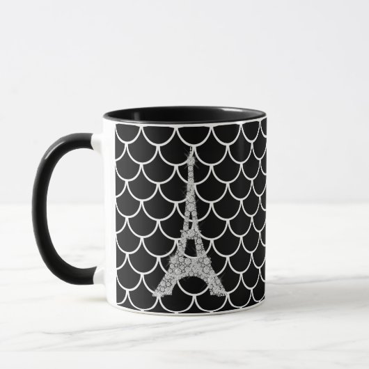 Bling Eiffel Tower Tasse (Links)