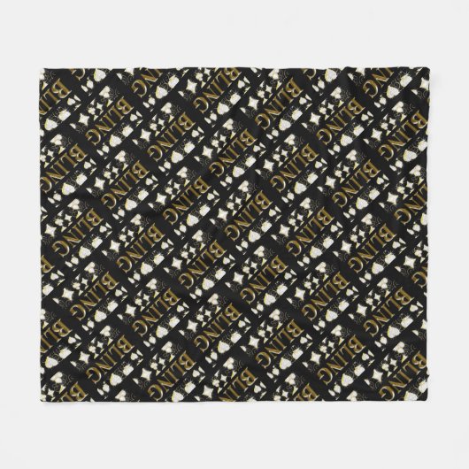 BLING FLEECEDECKE (Vorderseite (Horizontal))