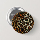Bling Gepard-Druck Button (Vorne & Hinten)