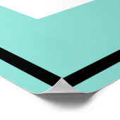 Bling & Glam Fabulous Brautparty Foto Stand Poster (Ecke)