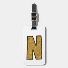 Bling Gold N Gepäckanhänger