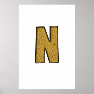 Bling Gold N Poster