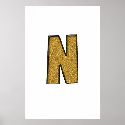 Bling Gold N Poster (Vorne)