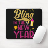 Bling In The New Year New Years Eve Party For Wome Mousepad (Mit Mouse)