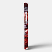 Bling iPad Case für Rot und Weiß (Rückseite / Links)