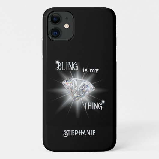Bling ist mein Ding, das ich mit einem Diamanten-S Case-Mate iPhone Hülle (Rückseite)