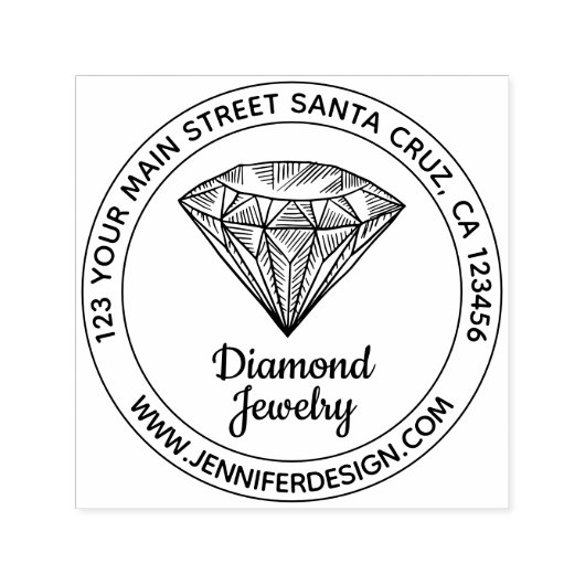 Bling Jewelry Diamond Permastempel (Design)