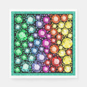 Bling Jewels Image Napkins Serviette (Vorderseite)