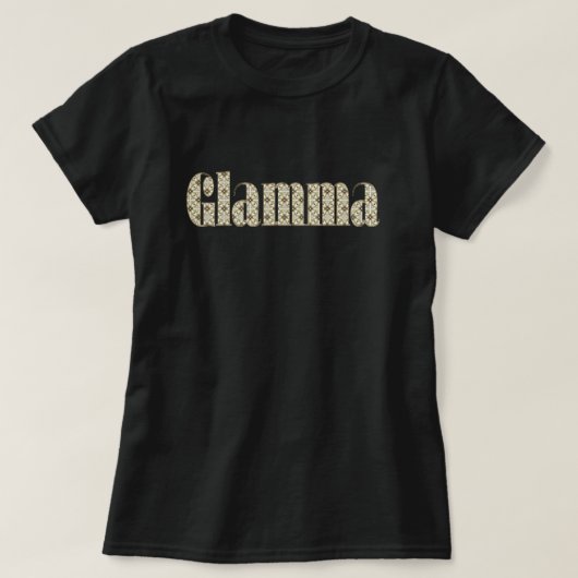 Bling Light -Glamma T-Shirt (Design vorne)