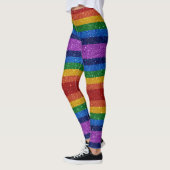Bling Me Up Regenbogen 5 Pop Mode Leggings (Links)