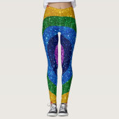 Bling Me up Zazzle Leggings (Vorderseite)