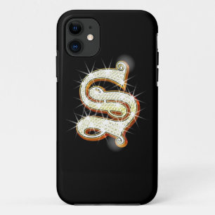 Bling Monogramm S iPhone 5 Fall Case-Mate iPhone Hülle