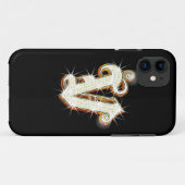 Bling Monogramm V iPhone 5 Fall Case-Mate iPhone Hülle (Rückseite (Horizontal))