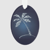 Bling Palm Tree Ornament (Vorderseite)