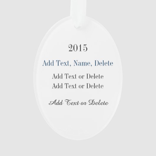 Bling Palm Tree Ornament (Rückseite)