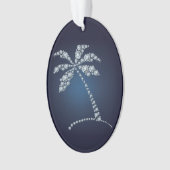 Bling Palm Tree Ornament (Vorderseite)