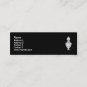 Bling Parfüm Flasche Mini Visitenkarte (Vorderseite)