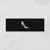 Bling Parfüm Flasche Mini Visitenkarte (Rückseite)