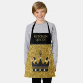 Bling! Queen of Kitchen All-Over Print Apron Schürze (Getragen)