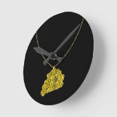 Bling Small Runde Wanduhr (Winkel)