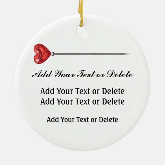 Bling - SRF Keramik Ornament (Hinten)