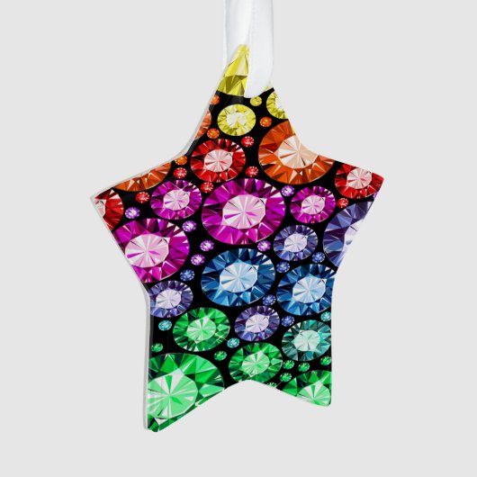 Bling Star Ornament (Vorderseite)