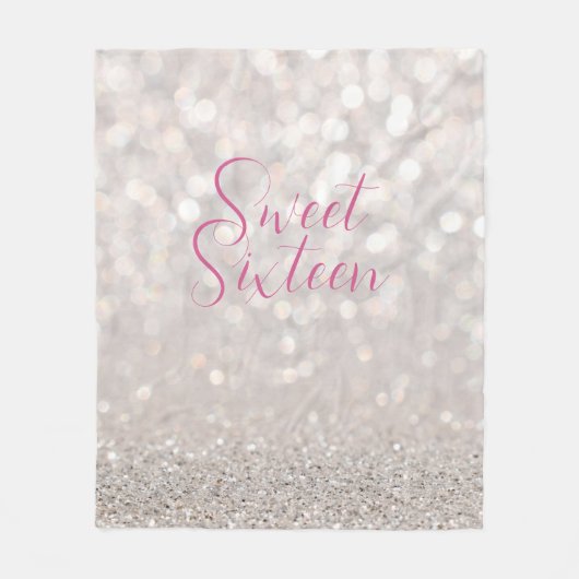 Bling! Sweet 16 hübsche Decke (Vorderseite)