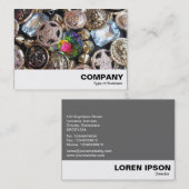 Bling-Tasten Visitenkarte (Vorne/Hinten)