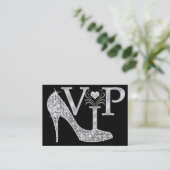 Bling VIP Card - SRF Visitenkarte (Stehend Vorderseite)