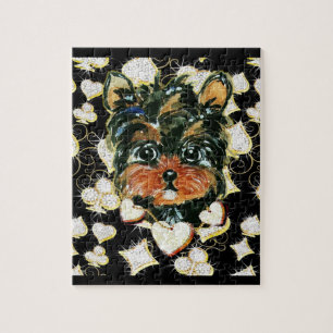 Bling Yorkie Poo Puzzle