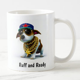 Blinged-Out Jack Russell Terrier Kaffeetasse