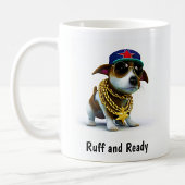 Blinged-Out Jack Russell Terrier Kaffeetasse