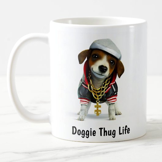 Blinged-Out Jack Russell Terrier Kaffeetasse