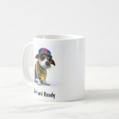 Blinged-Out Jack Russell Terrier Kaffeetasse (Vorderseite Links)