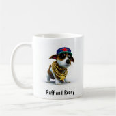 Blinged-Out Jack Russell Terrier Kaffeetasse (Links)
