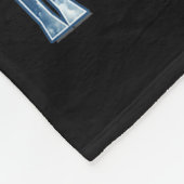 Blink If You Want Me Funny Alpha Wolf Bootleg Meme Fleecedecke (Ecke)