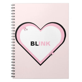 Blink Kpop Blackpink Niedliche Ästhetik Tee Notizblock