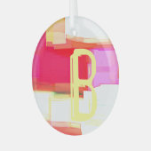 "Blink" Ornament Aus Glas (Vorderseite links)