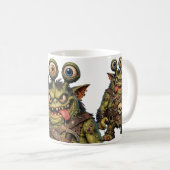 "BlinkBurst Bruiser" - BlinkBack Universe Series Kaffeetasse (VorderseiteRechts)