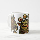 "BlinkBurst Bruiser" - BlinkBack Universe Series Kaffeetasse (Vorderseite Links)
