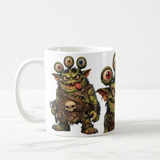 "BlinkBurst Bruiser" - BlinkBack Universe Series Kaffeetasse (Links)