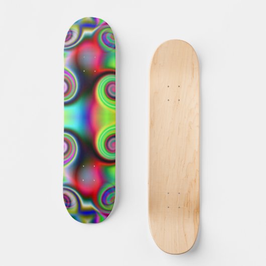 Blinkend Skateboard (Vorderseite)