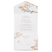 Blinkende Branchen Hochzeitsfeiern mit UAWG All In One Einladung