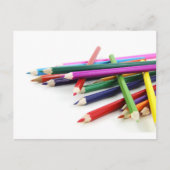 Blinkende Farben Postkarte (Vorderseite)