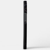 Blinkende rote Flecken auf dunkelgrauem Felsunterg Case-Mate iPhone Hülle (Rückseite / Rechts)