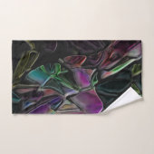 Blinkender Fremder im Dunkeln überschattet Badhandtuch Set (Handtuch)