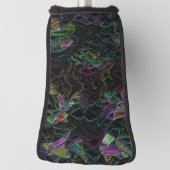 Blinkender Fremder im Dunkeln überschattet Golf Headcover (Rotieren 90)